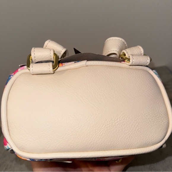 Loungefly Lilo And Stitch Sunglasses Tropical Flowers Micro Mini Backpack New - Picture 6 of 6